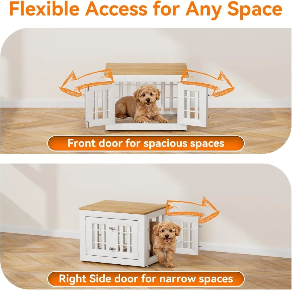 Heavy Duty Dog Crate End Table For Small Dogs