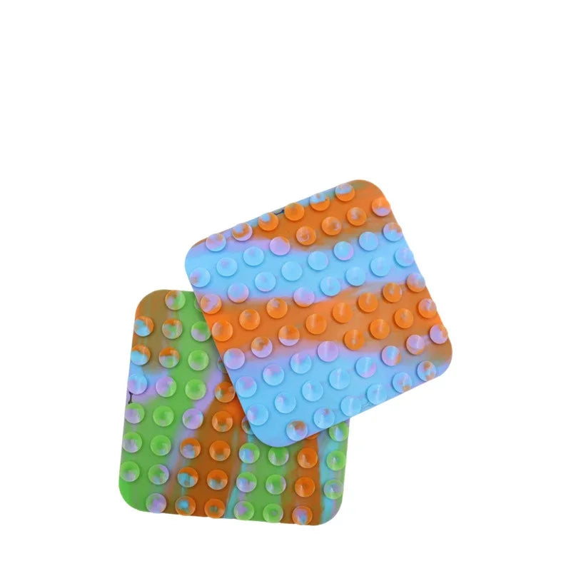 Hign-concerned Pet Lick Silicone Mat For Dogs Slow Food Plate Feeding