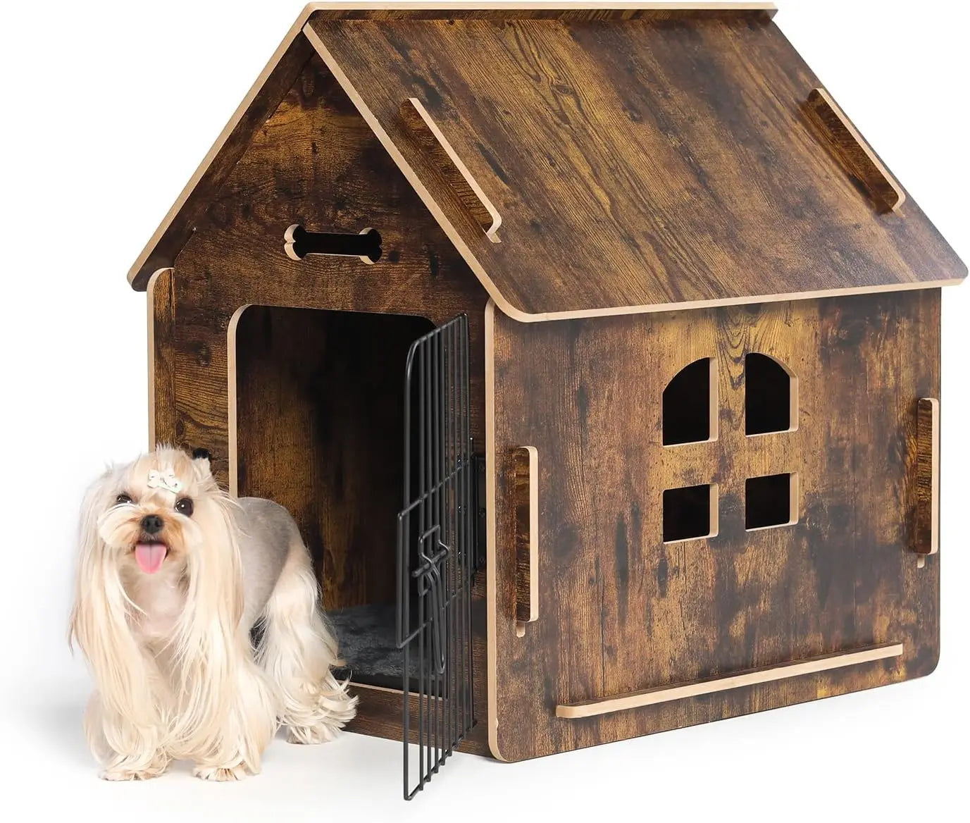 High Concerned Premium Wooden Dog House For Small Pets Indoor