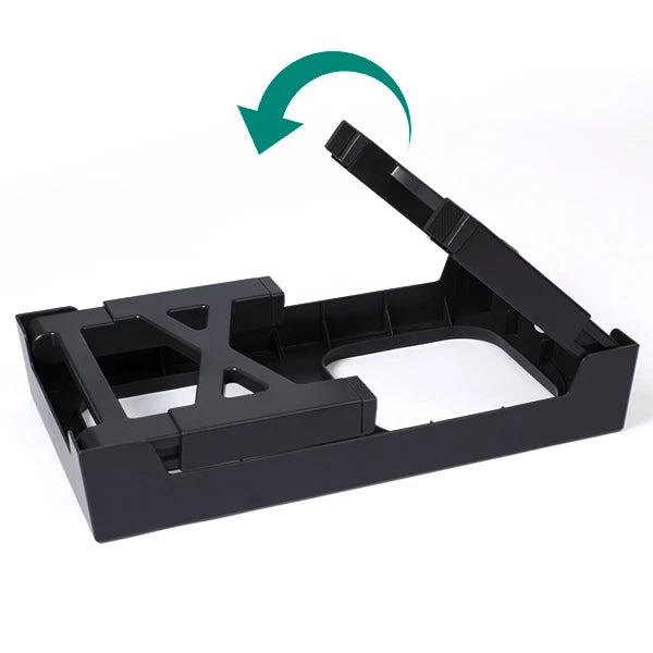 2-In-1 Elevated Slow Feeder Dog Bowls With Foldable Stand