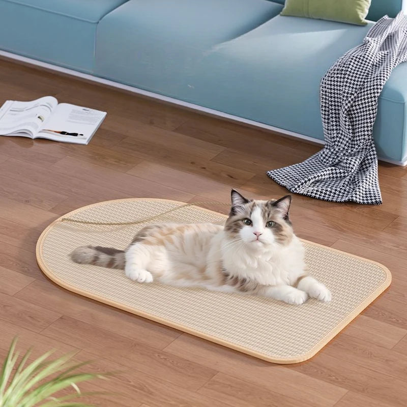 NONECN Sisal Cat Scratching Pad Sofa Safe Playful Mat