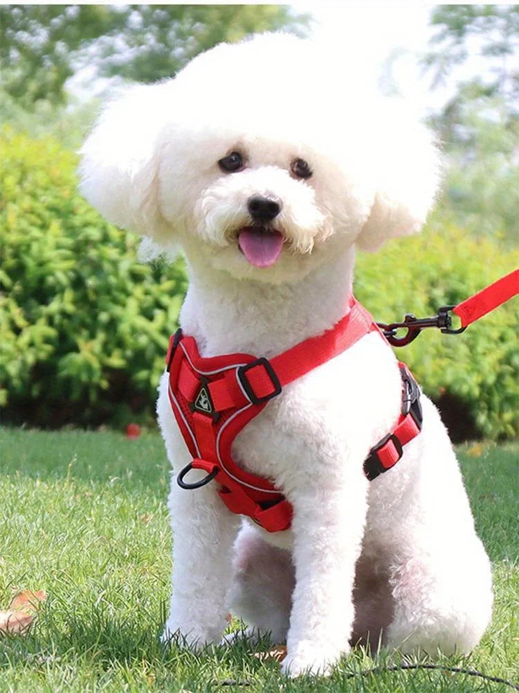 NONECN No Pull Dog Harness And Leash Set Reflective