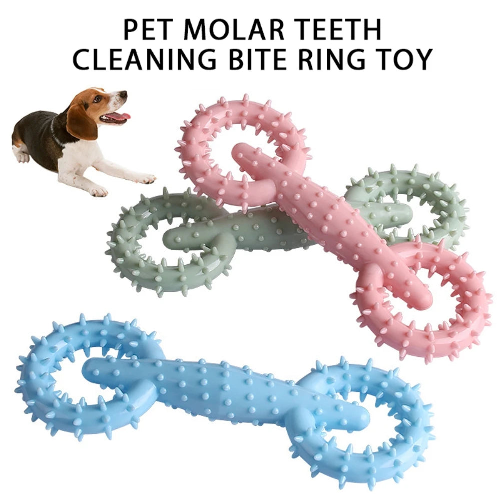 Hign-concerned TPR Dog Molar Chew Toy For Teeth Cleaning