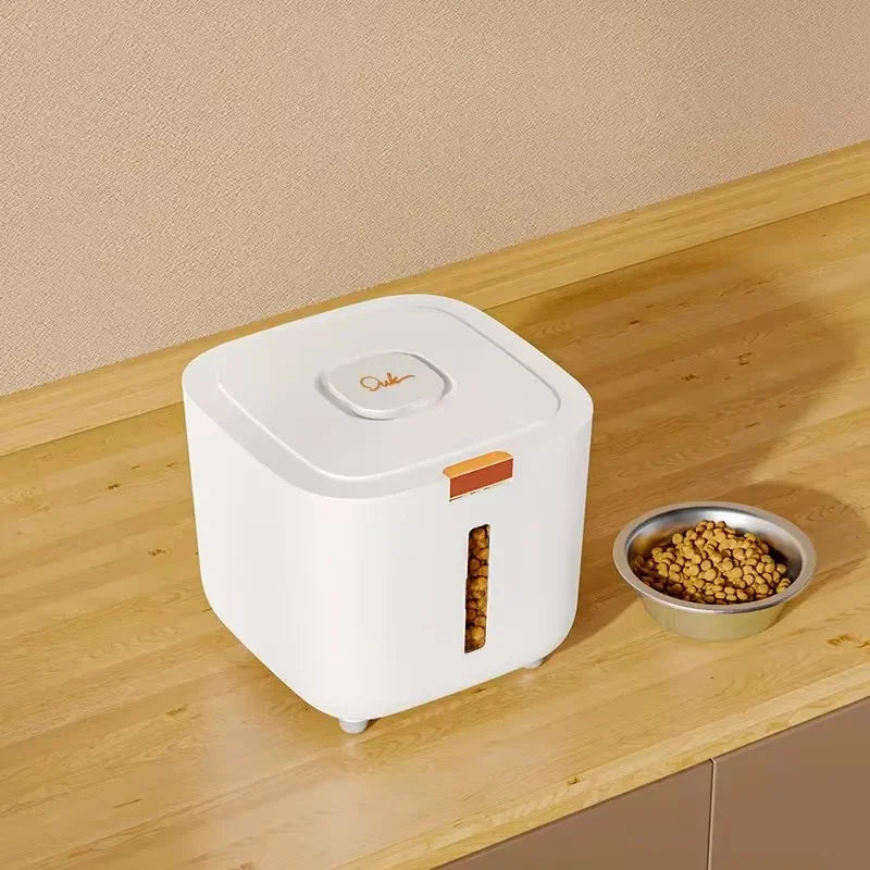 Pet Food Storage Barrel Sealed Moistureproof For Cat And Dog