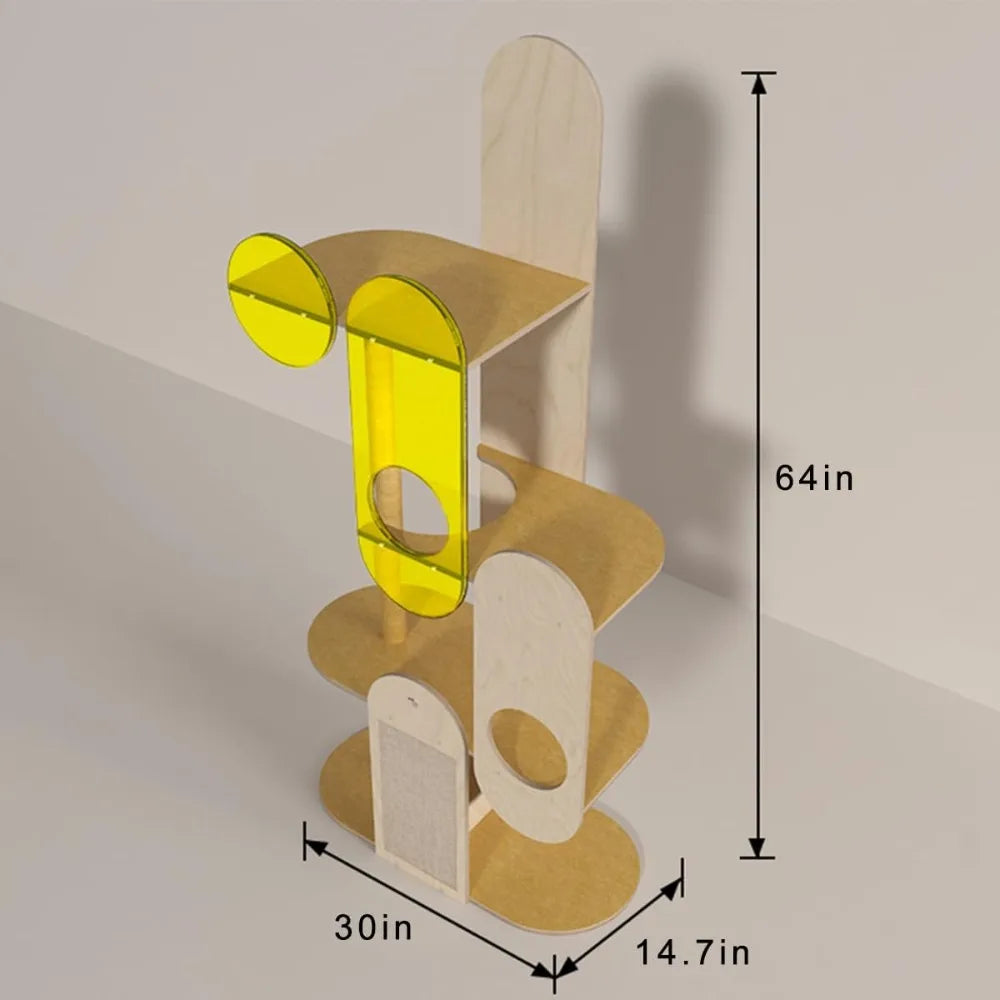Indoor Cat Tree Multi Level Climbing Tower Activity Center For Cats