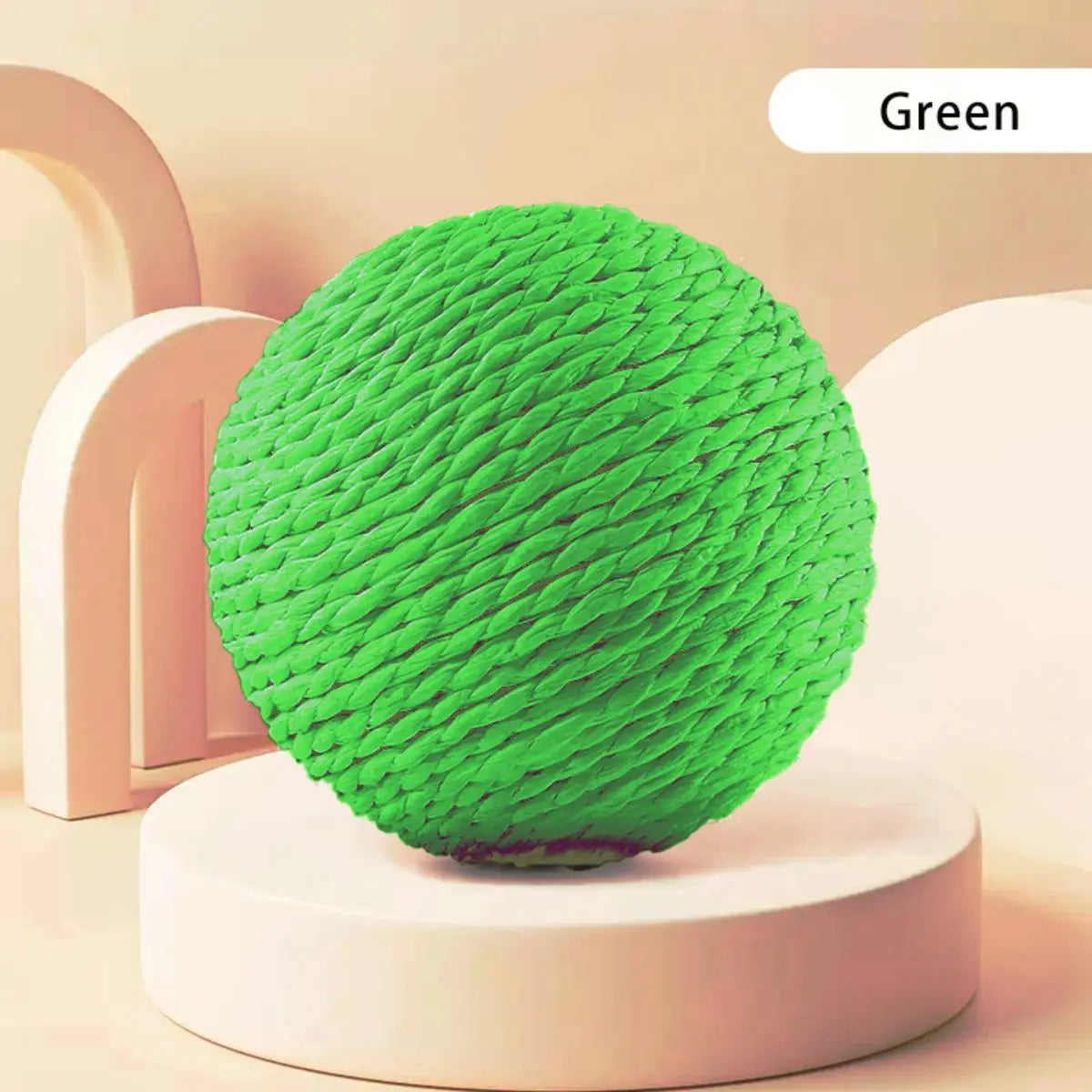 Sisal Cat Scratching Ball Toy For Kitten Teeth Cleaning