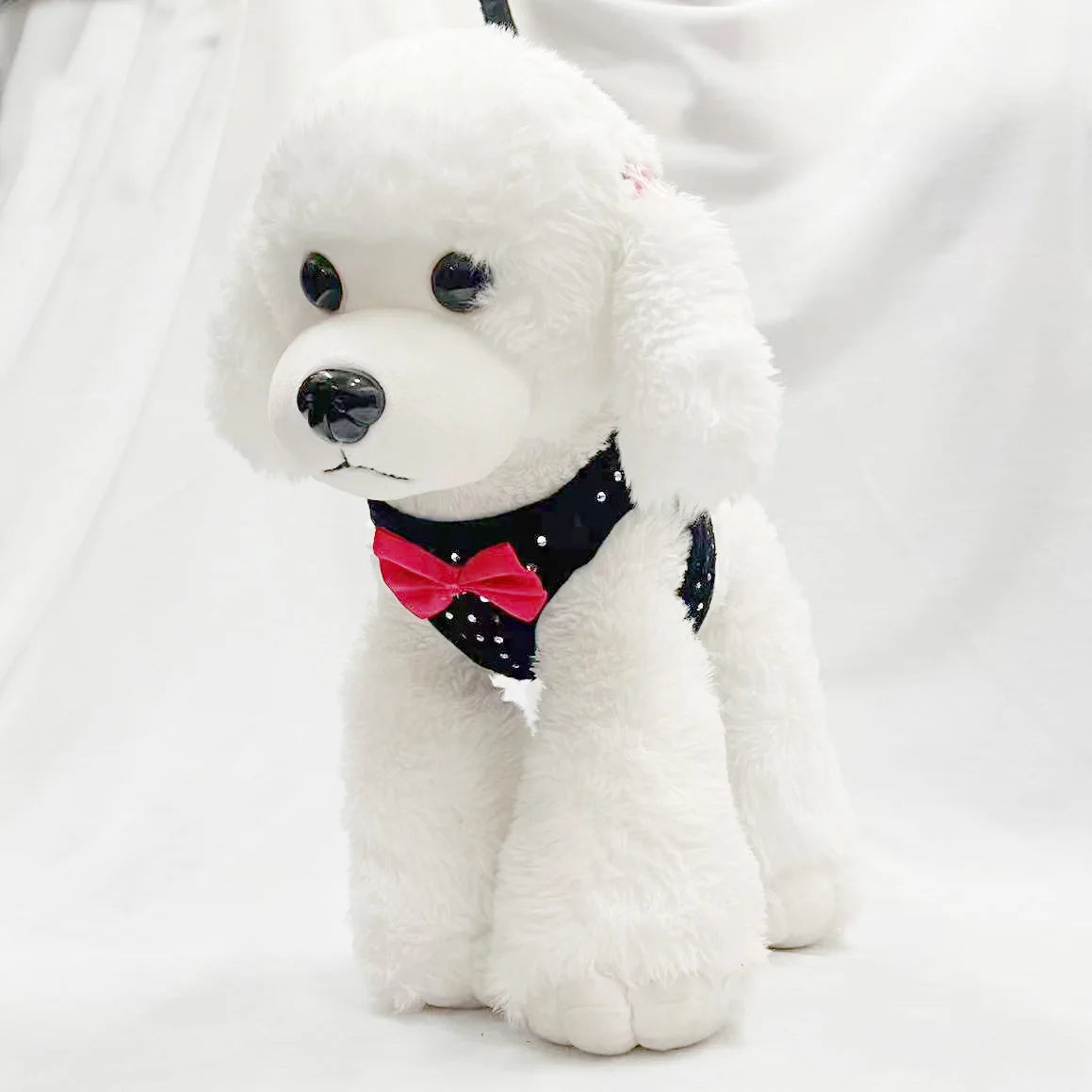 NONECN Diamond Decoration Soft Breathable Dog Chest Harness Vest