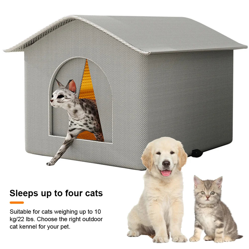 Guangdong Waterproof Outdoor Cat House Enclosed Pet Tent