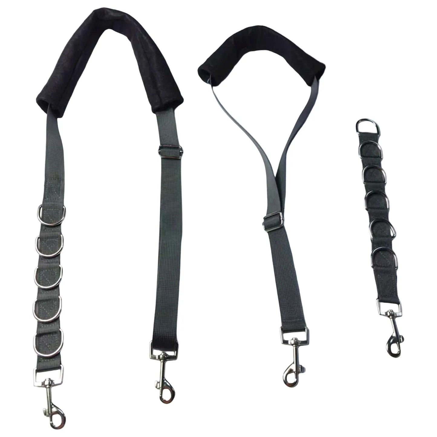 Adjustable Nylon Pet Grooming Abdominal Strap Bath Restraint D Ring