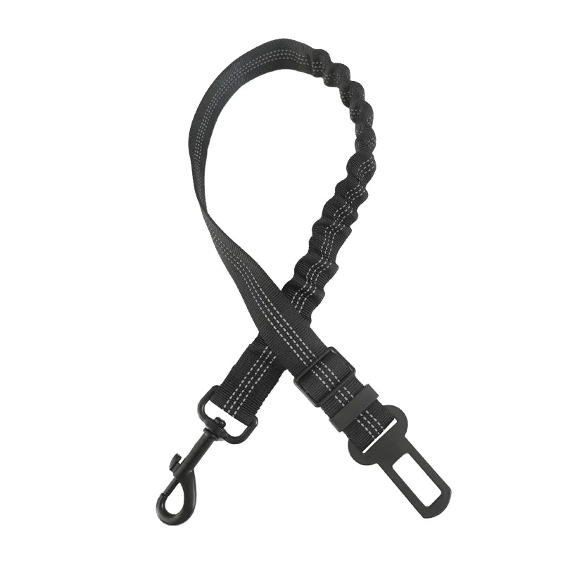 NONECN Universal Adjustable Cat Dog Car Seat Belt Nylon Reflective