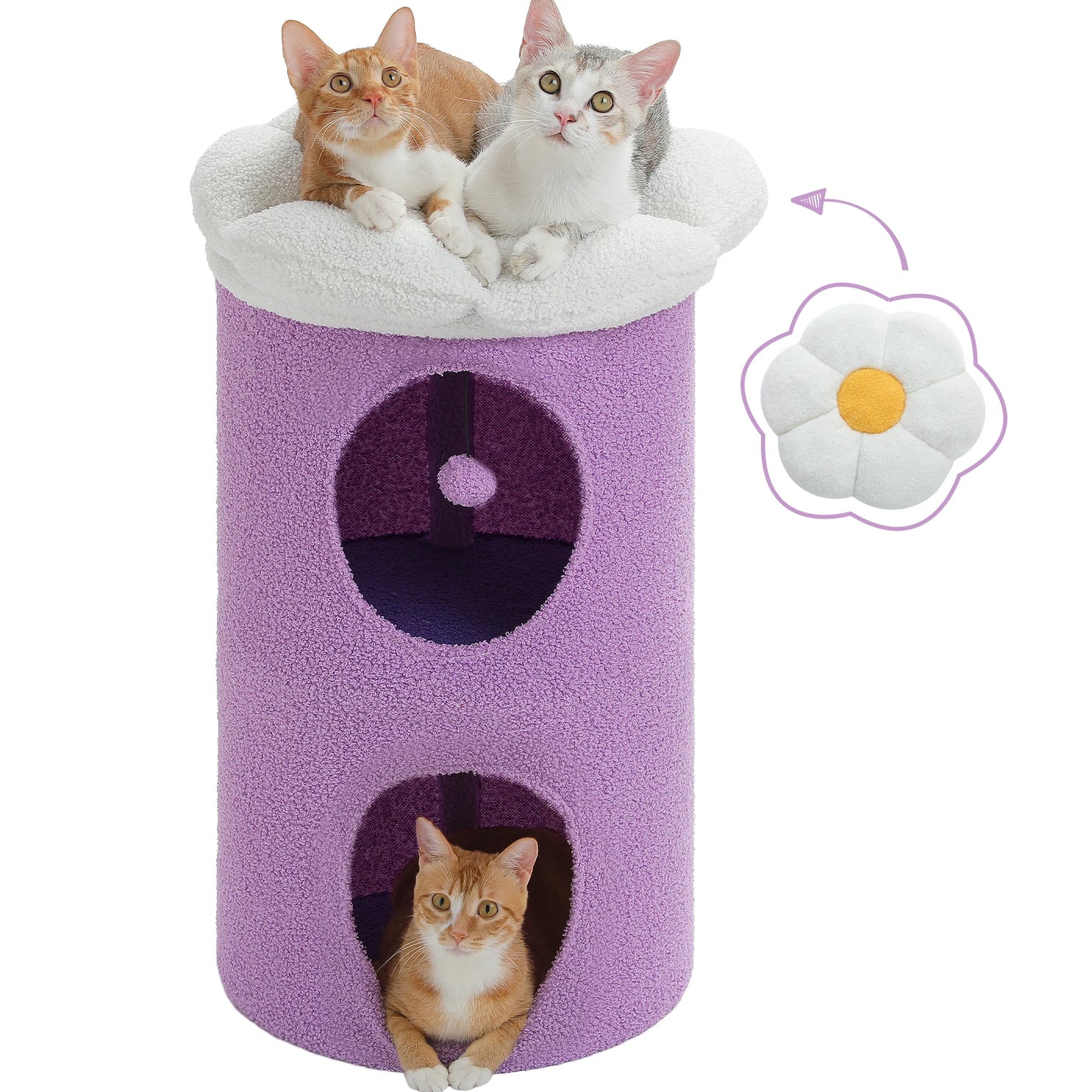 PAWZ Road Cat House With Removable Flower Bed Indoor