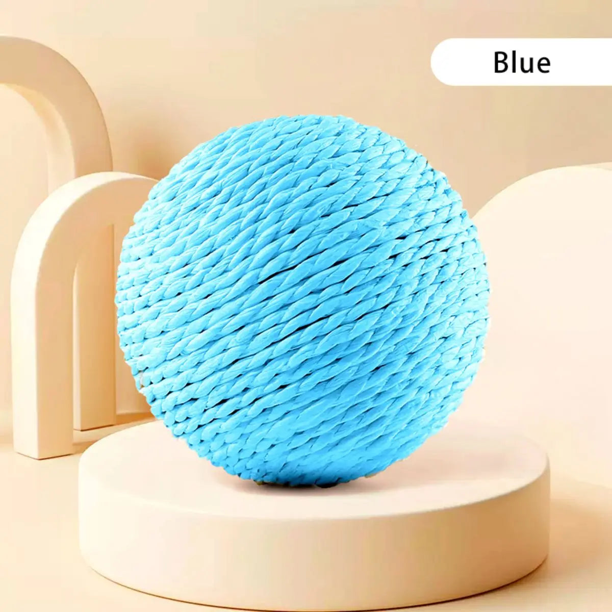 Sisal Cat Scratching Ball Toy For Kitten Teeth Cleaning