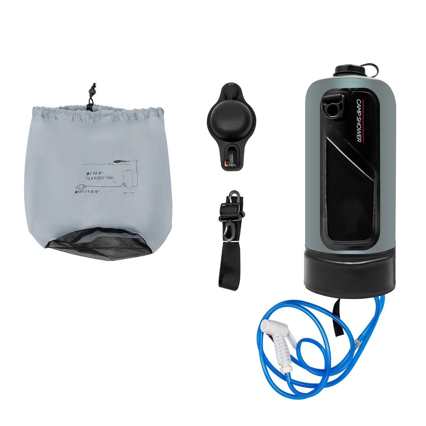 Hign-concerned Portable Pressure Camp Shower For Outdoor Use