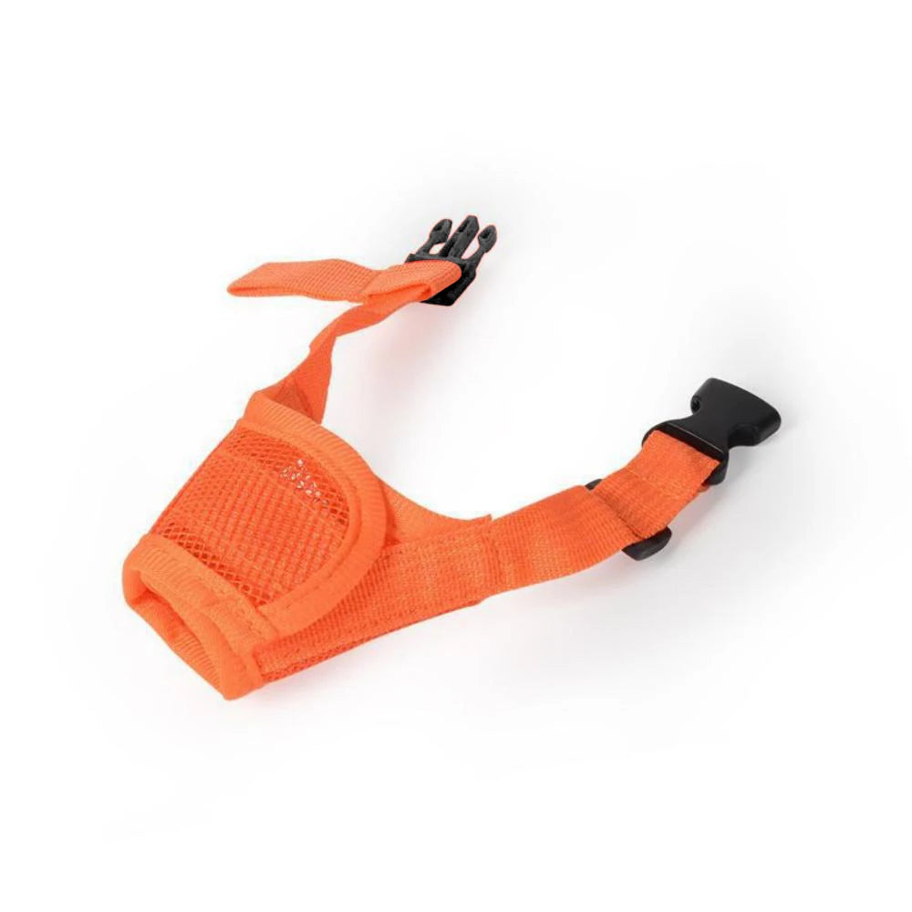 CN Anti Barking Dog Muzzle Adjustable Mesh Breathable
