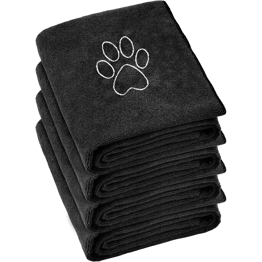 Absorbent Microfiber Dog Towels For Drying Pets