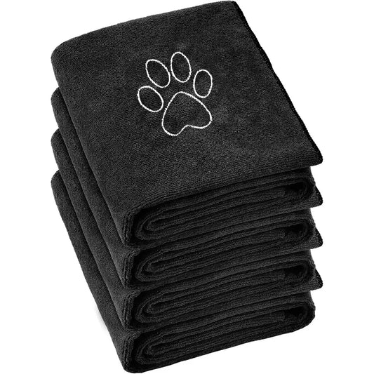 Absorbent Microfiber Dog Towels For Drying Pets