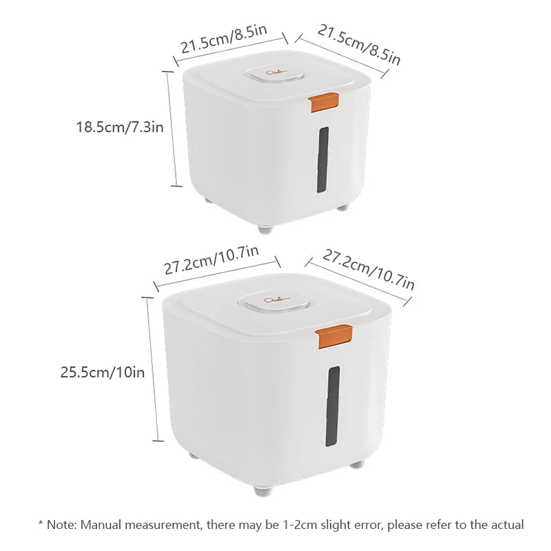 Pet Food Storage Barrel Sealed Moistureproof For Cat And Dog