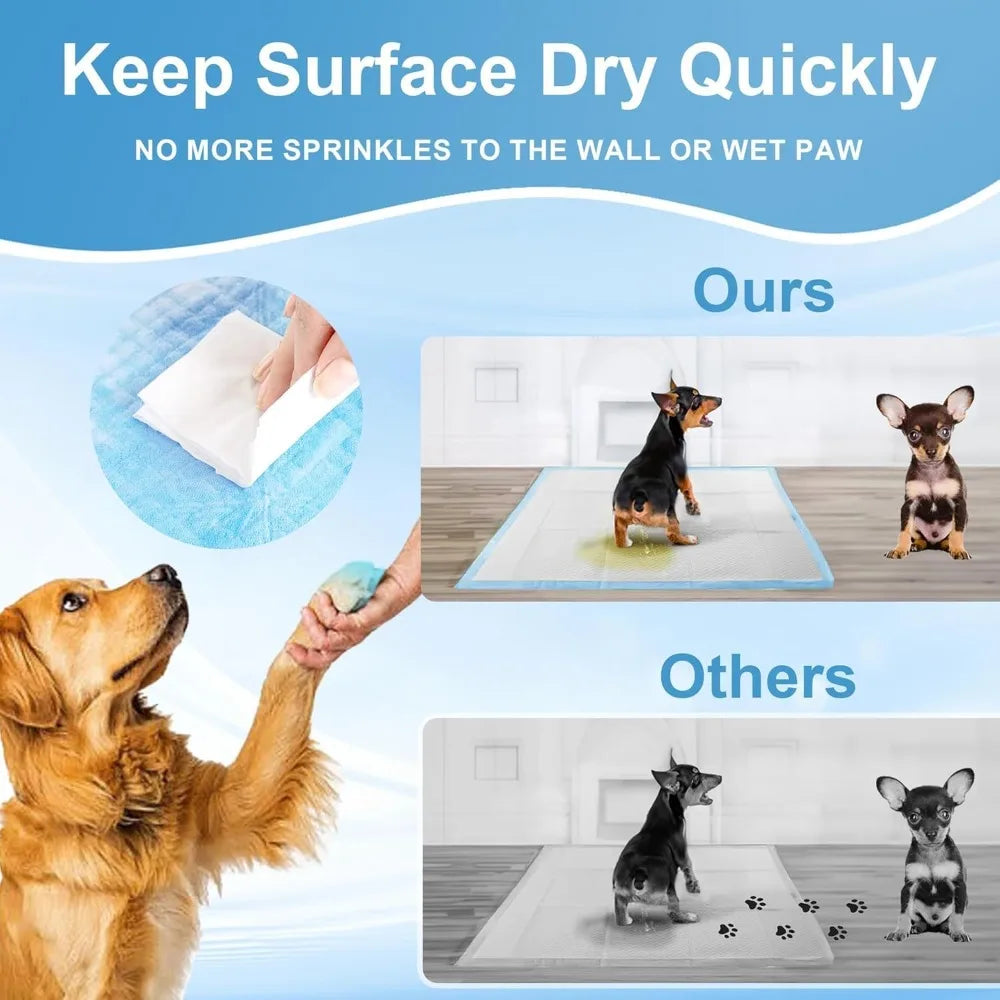 Puppy Pee Pads For Dogs 6 Layer Leakproof Absorbent