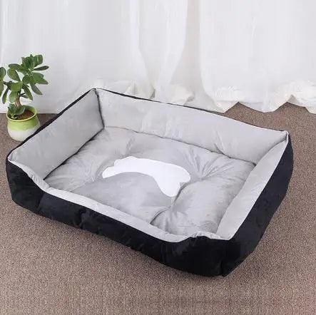 Plush Pet House Bed For Dogs And Cats Deep Cushion