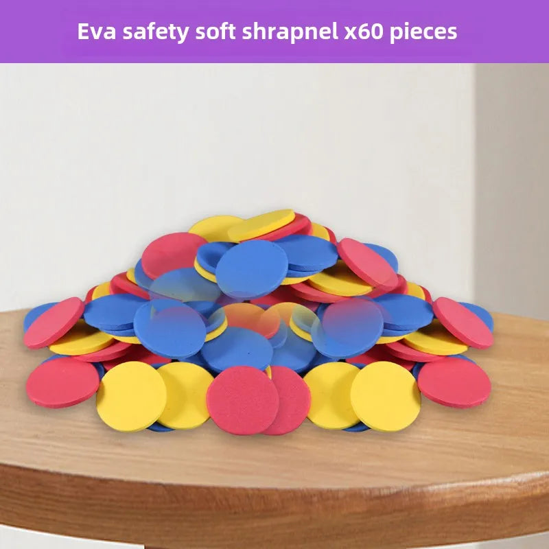 Carrot Flying Disc Launcher Toy For Dogs Cats Chew Proof