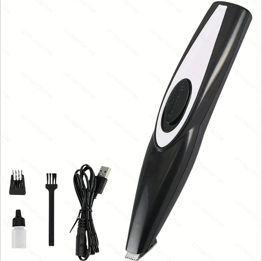Dog Grooming Clippers Kit Low Noise Rechargeable Quiet Nail Grinder
