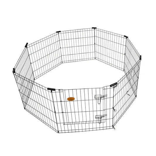DUTRIEUX Portable Exercise Playpen For Dogs Cats Rabbits