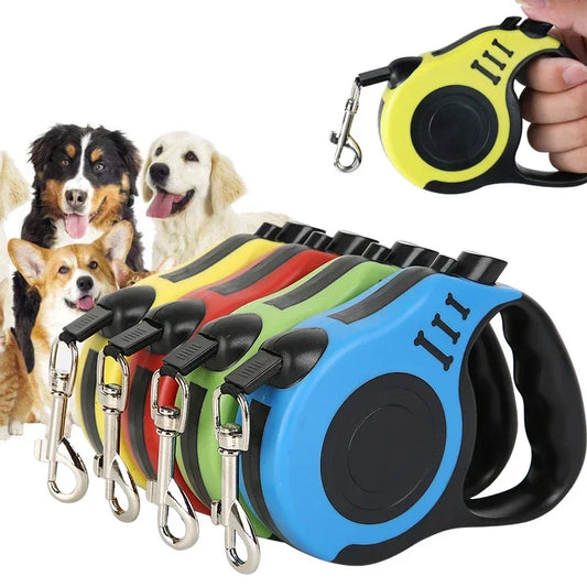 Retractable Dog Leash Automatic Flexible for Pets