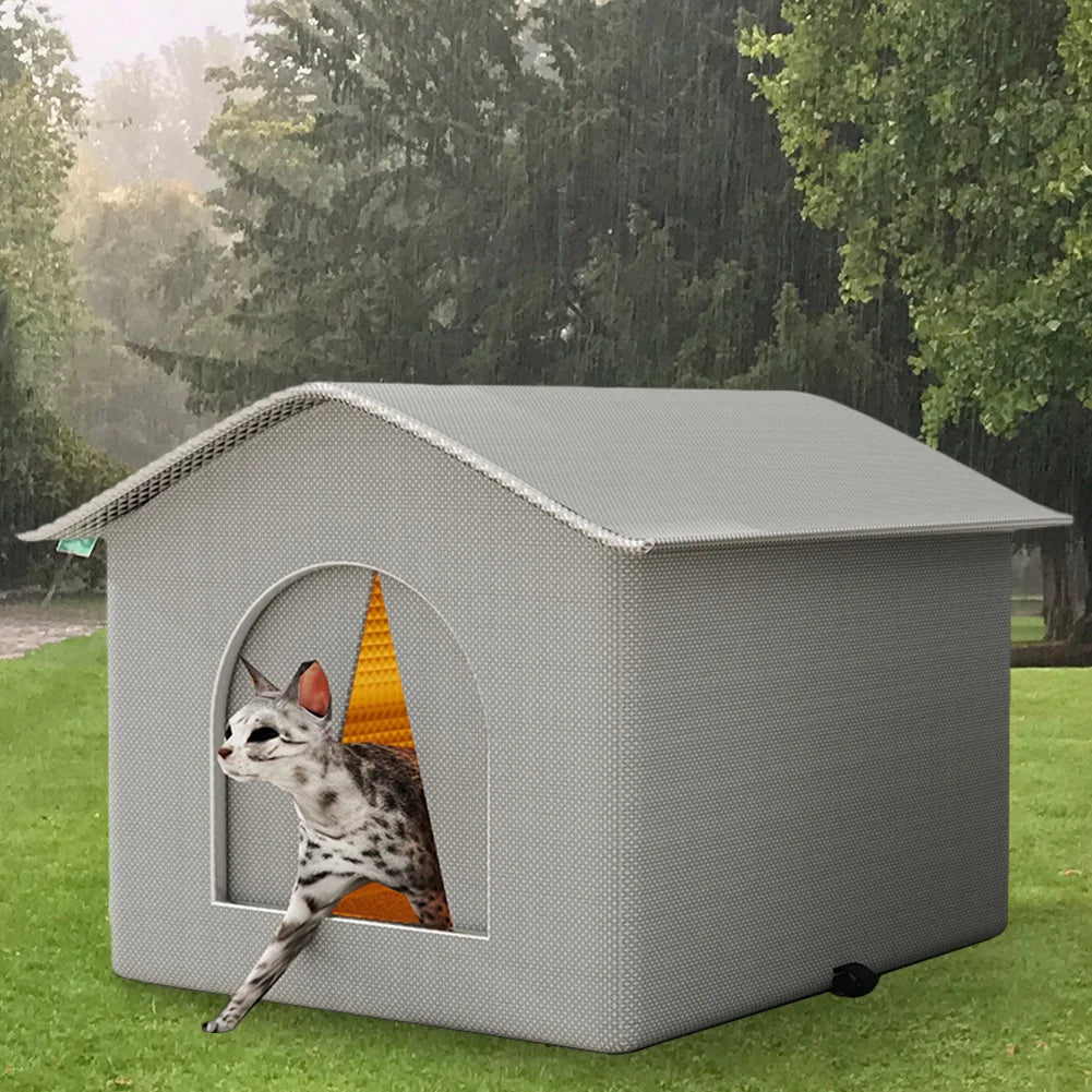 Guangdong Waterproof Outdoor Cat House Enclosed Pet Tent