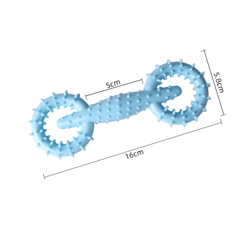 Hign-concerned TPR Dog Molar Chew Toy For Teeth Cleaning