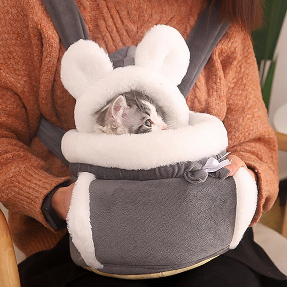 Winter Warm Cat Backpack for Outdoor Travel and Indoor Use