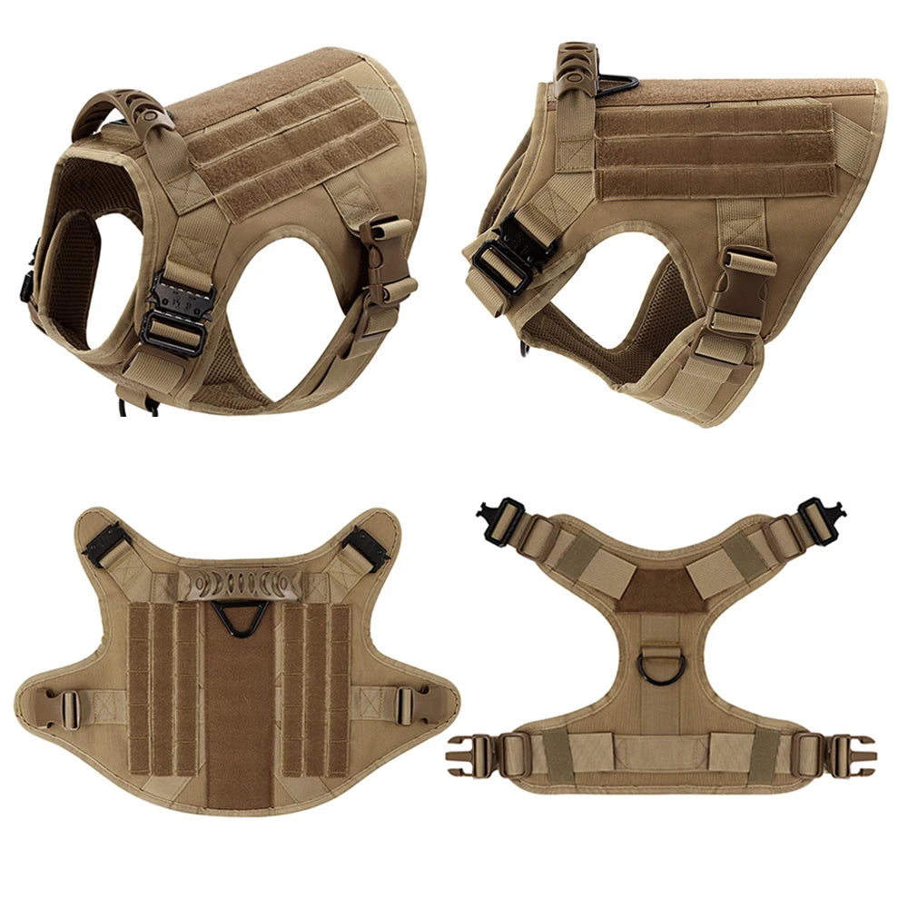 PETRAVELCN Dog Harness And Leash Vest For German Shepherd Malinois
