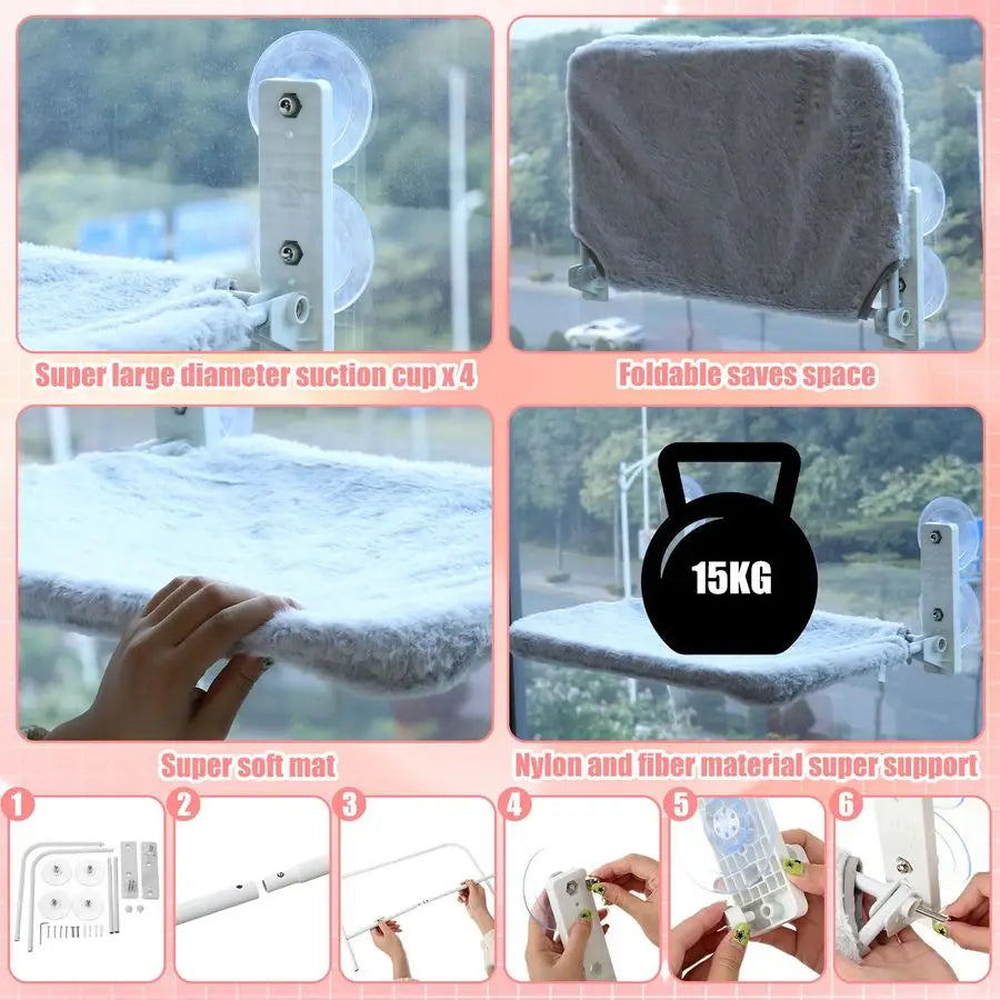 Kitten Starter Kit Indoor Cats With Toys Litter Box Hammock
