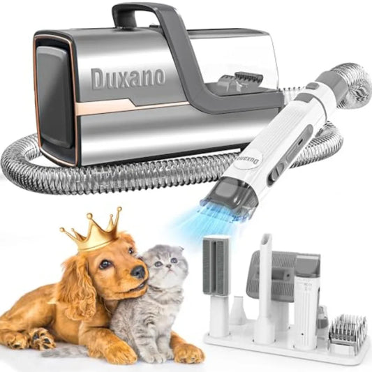 MDNG Dog Grooming Kit with 15000 Pa Vacuum Stainless Tools
