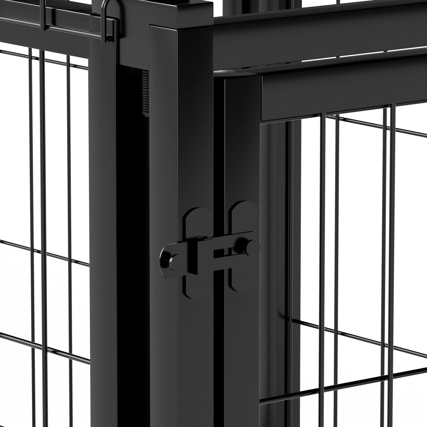 Iron Dog Crate Kennel for Puppies and Dogs Top Cage