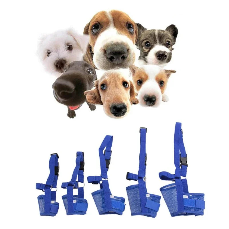 Guangdong CN Pet Dog Adjustable Mesh Muzzle for Small Dogs